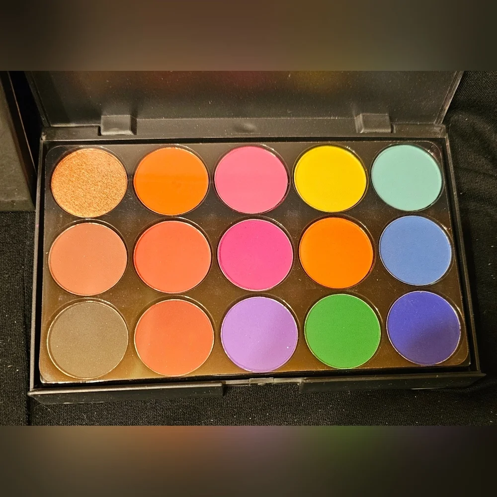 Pink Makeup Box Eye Shadow Palette